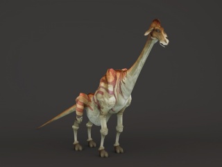 大型恐龙C4D模型