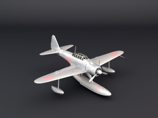 A6M2N战斗机C4D模型