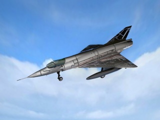 mirageIII战斗机C4D模型