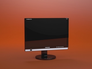 电脑屏幕C4D模型