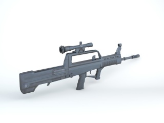 95式自动步枪C4D模型