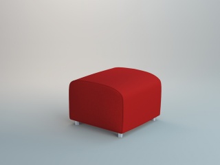 红凳C4D模型