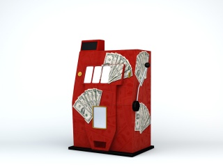 赌博机C4D模型