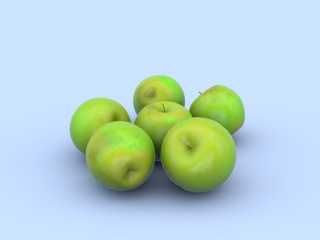 青苹果C4D模型