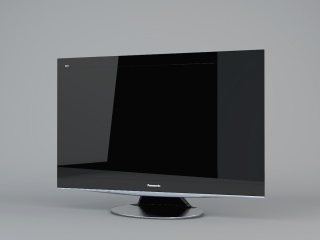 LED电视C4D模型