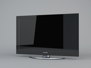 液晶电视C4D模型