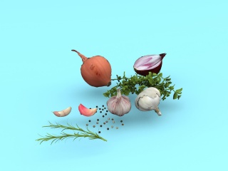 蔬菜C4D模型