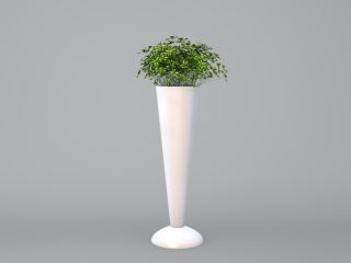 花瓶陈设品C4D模型