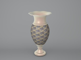 欧式花瓶C4D模型
