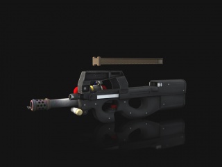 枪械C4D模型