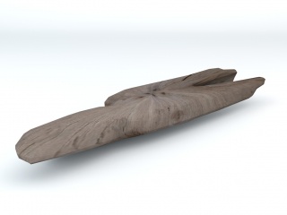 枯木桩C4D模型