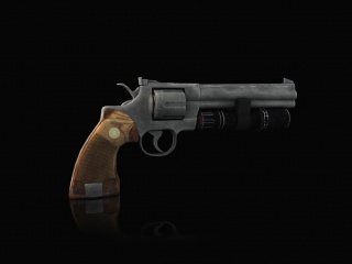 手枪C4D模型