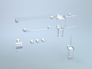 卫浴设备C4D模型