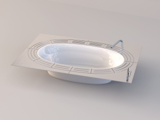 水槽C4D模型