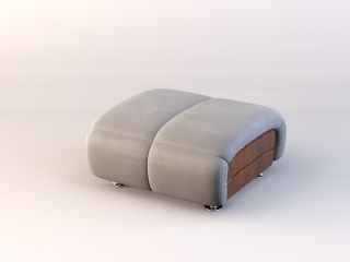 铁艺沙发凳C4D模型