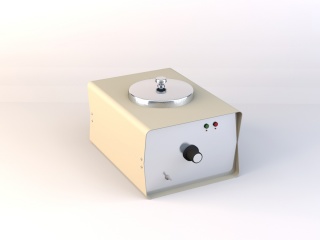 白色经典电压箱C4D模型