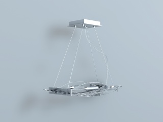 船式吊灯C4D模型