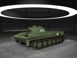 苏联BT-SV轻型坦克C4D模型