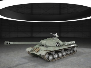 中国62式轻型坦克C4D模型