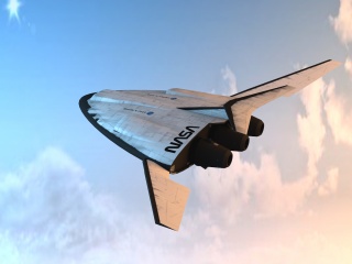 创意飞行器C4D模型
