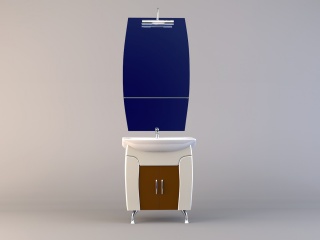 卫浴柜C4D模型