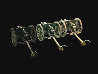 大炮C4D模型