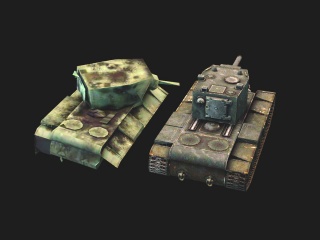 坦克C4D模型