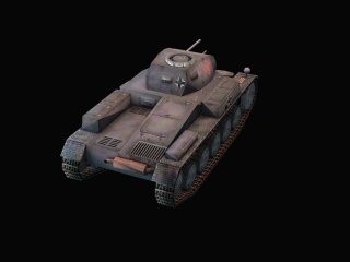 作战坦克C4D模型