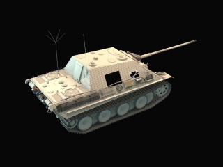 坦克C4D模型