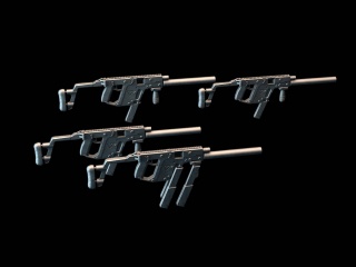 KRISS Vector冲锋枪C4D模型