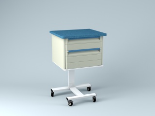 医用储物柜C4D模型