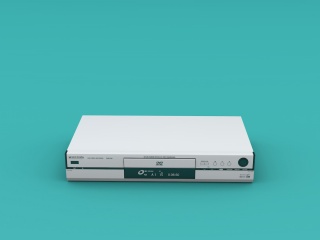 影碟机播放器C4D模型