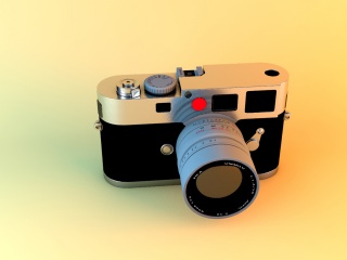数码相机C4D模型