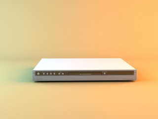 LG影碟机C4D模型