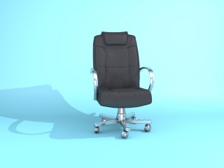 豪华办公椅C4D模型