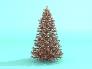 圣诞树C4D模型