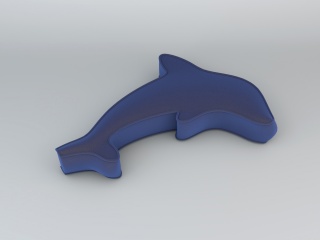 海鱼抱枕C4D模型