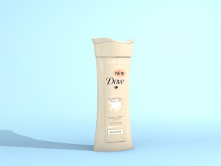 多芬洗发水C4D模型