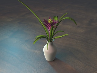 客厅花瓶C4D模型