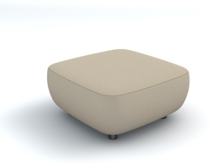 沙发凳C4D模型