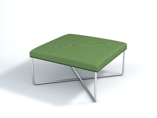 绿色脚凳C4D模型