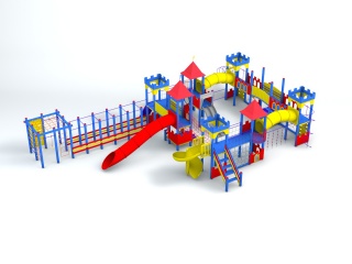 儿童游乐设施C4D模型