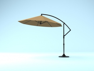 太阳伞C4D模型