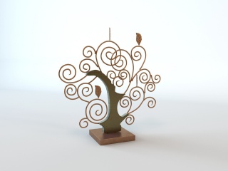 树装饰品C4D模型