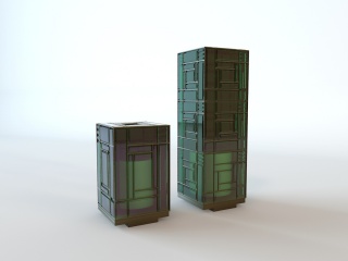 玻璃饰品C4D模型