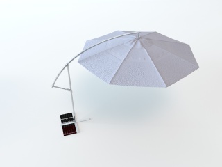 遮阳伞C4D模型