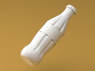 汽水瓶C4D模型
