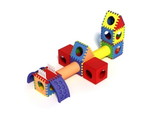 儿童积木玩具C4D模型