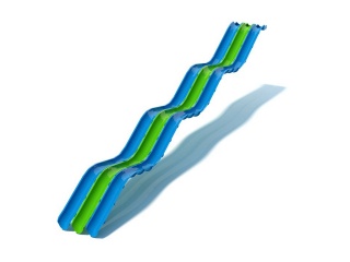 游乐设备滑梯C4D模型