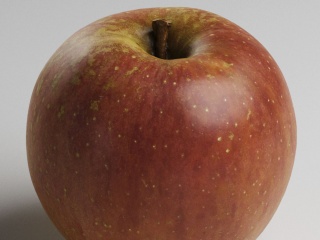 红苹果C4D模型